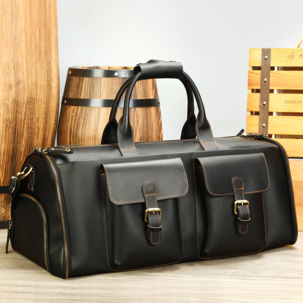 Sac Cuir Voyage Portable