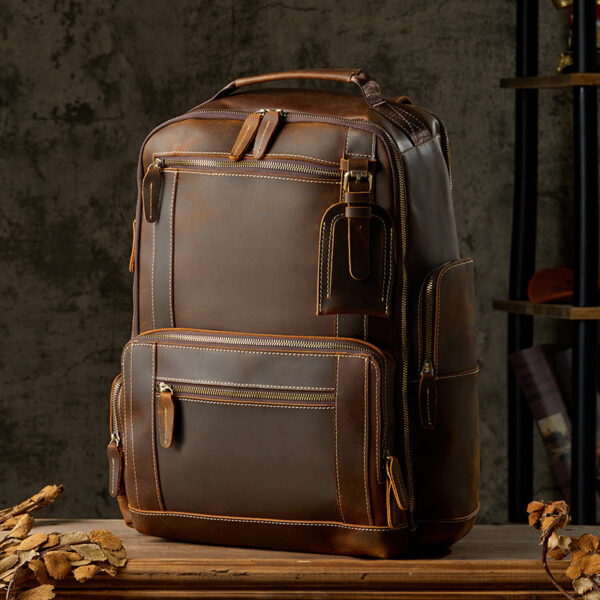 Sac à dos cuir Made in France