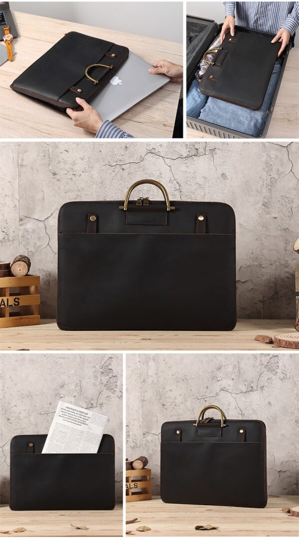 Sac Homme d'Affaires Vintage