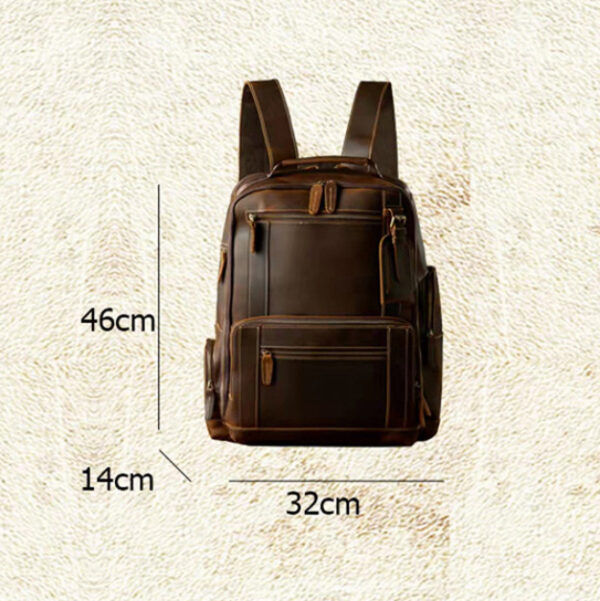 Sac à dos cuir Made in France