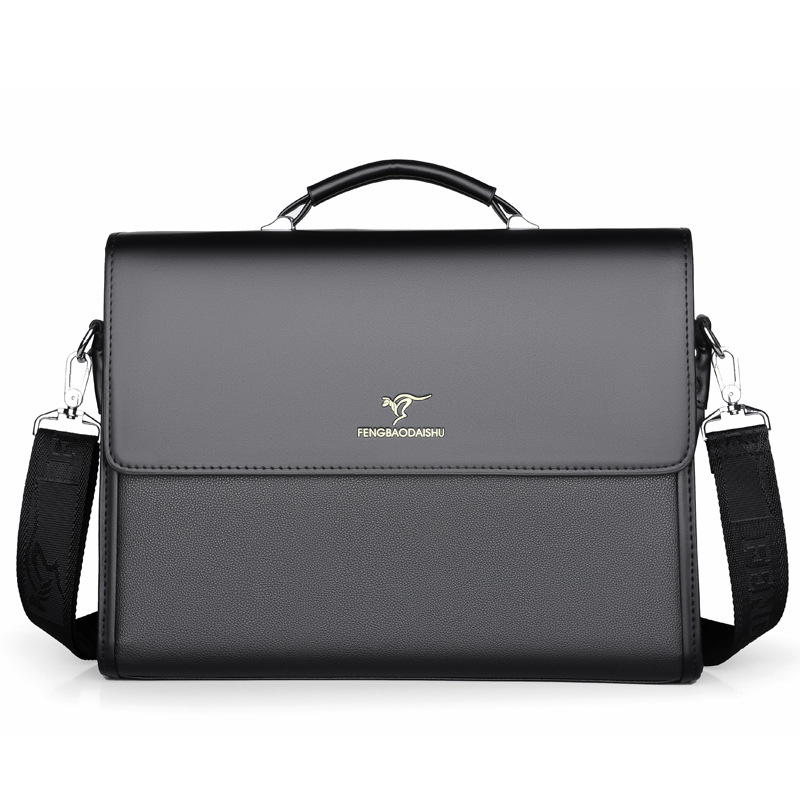 sac porte-documents cuir – Élégant et pratique, idéal pour le travail. Design professionnel, cuir de qualité et espace pour ordinateur portable.